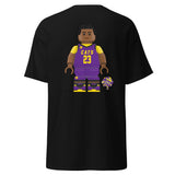 Purple/Yellow DLo Men's classic tee