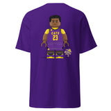 Purple/Yellow DLo Men's classic tee