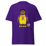Purple/Yellow DLo Men's classic tee