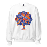 Royal Blue & Orange Tree Sweatshirt
