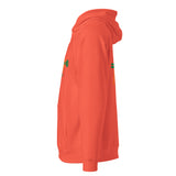 Major Fundamentals grren/orange raglan hoodie