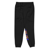 MF white fleece sweatpants