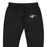 MF Maroon fleece sweatpants