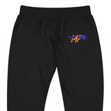 MF white fleece sweatpants