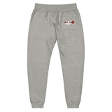 MF Maroon fleece sweatpants