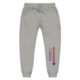 MF white fleece sweatpants