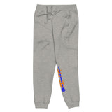 MF white fleece sweatpants