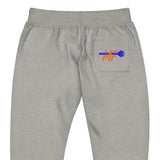 MF white fleece sweatpants