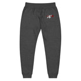MF Maroon fleece sweatpants