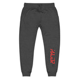 MF red/black fleece sweatpants