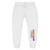 MF white fleece sweatpants