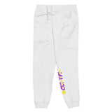 MF purple fleece sweatpants