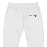MF Maroon fleece sweatpants