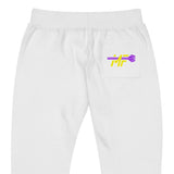 MF purple fleece sweatpants