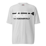 Major Fundamentals white/black performance t-shirt