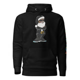 Back Santa black Hoodie