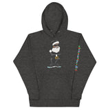 Back Santa black Hoodie