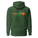 Major Fundamentals green/orange Hoodie