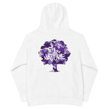 Kids Purple Camo fleece hoodie