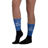 Blue “No Tree” Socks