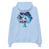 Ocean flush tie dye fleece hoodie