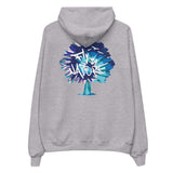 Ocean flush tie dye fleece hoodie