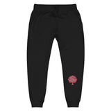 Unisex Red Camo Tree fleece sweatpants