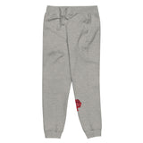 Unisex Red Camo Tree fleece sweatpants