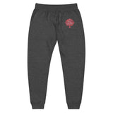 Unisex Red Camo Tree fleece sweatpants