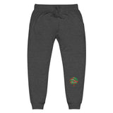 Unisex Red n Green Camo tree fleece sweatpants
