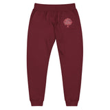 Unisex Red Camo Tree fleece sweatpants