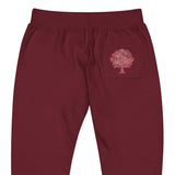 Unisex Red Camo Tree fleece sweatpants