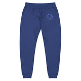 Blue Camo Tree fleece sweatpants