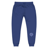 Blue Camo Tree fleece sweatpants