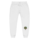 Unisex Red n Green Camo tree fleece sweatpants