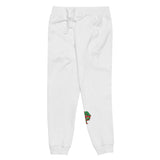 Unisex Red n Green Camo tree fleece sweatpants