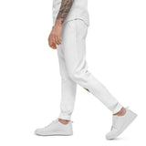 Leopard fleece sweatpants
