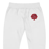 Unisex Red Camo Tree fleece sweatpants