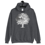 Tie Dye Tree gray Hoodie