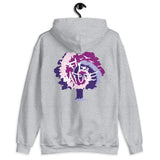 Tie Die Purple Rain Hoodie