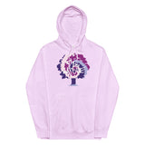 Lavender Purple Rain Tree hoodie