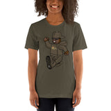Brown LegoLougee Unisex T-Shirt