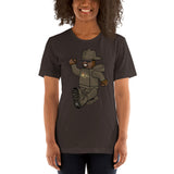 Brown LegoLougee Unisex T-Shirt