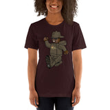 Brown LegoLougee Unisex T-Shirt