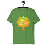 TieDye Tree Orange T-Shirt